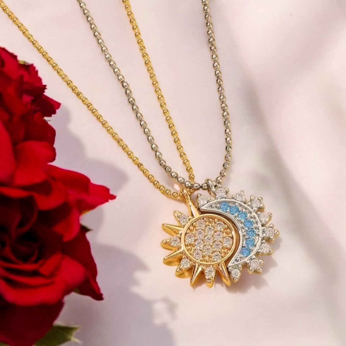 Collares Sol Y Luna Eclipse