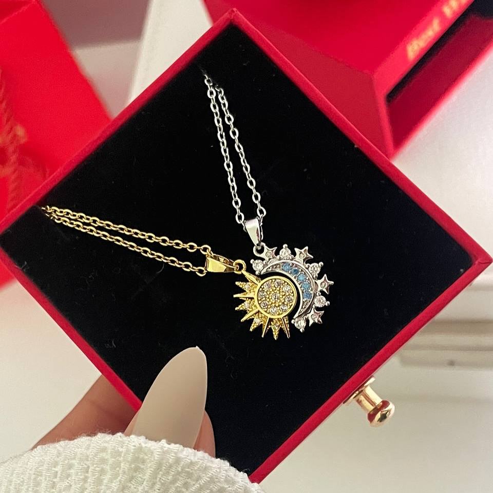 Collares Sol Y Luna Eclipse