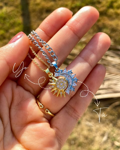 Collares Sol Y Luna Eclipse