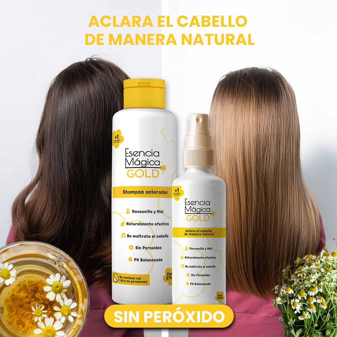 Kit Gold Esencia Aclaradora Kids