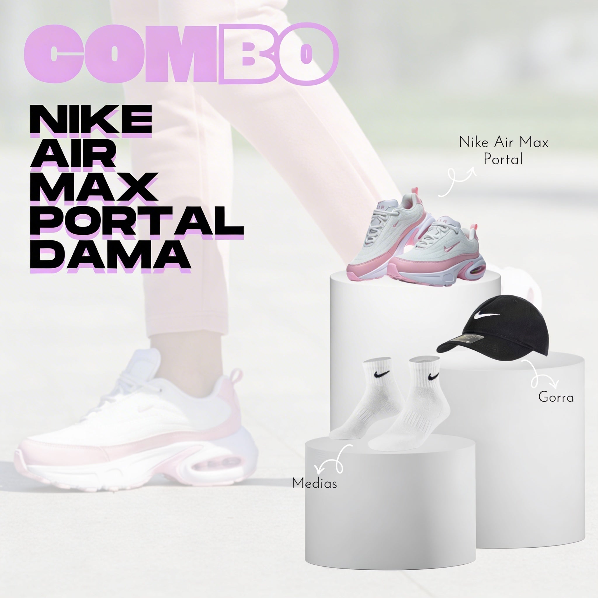 COMBO DAMA NIKE AIR MAX