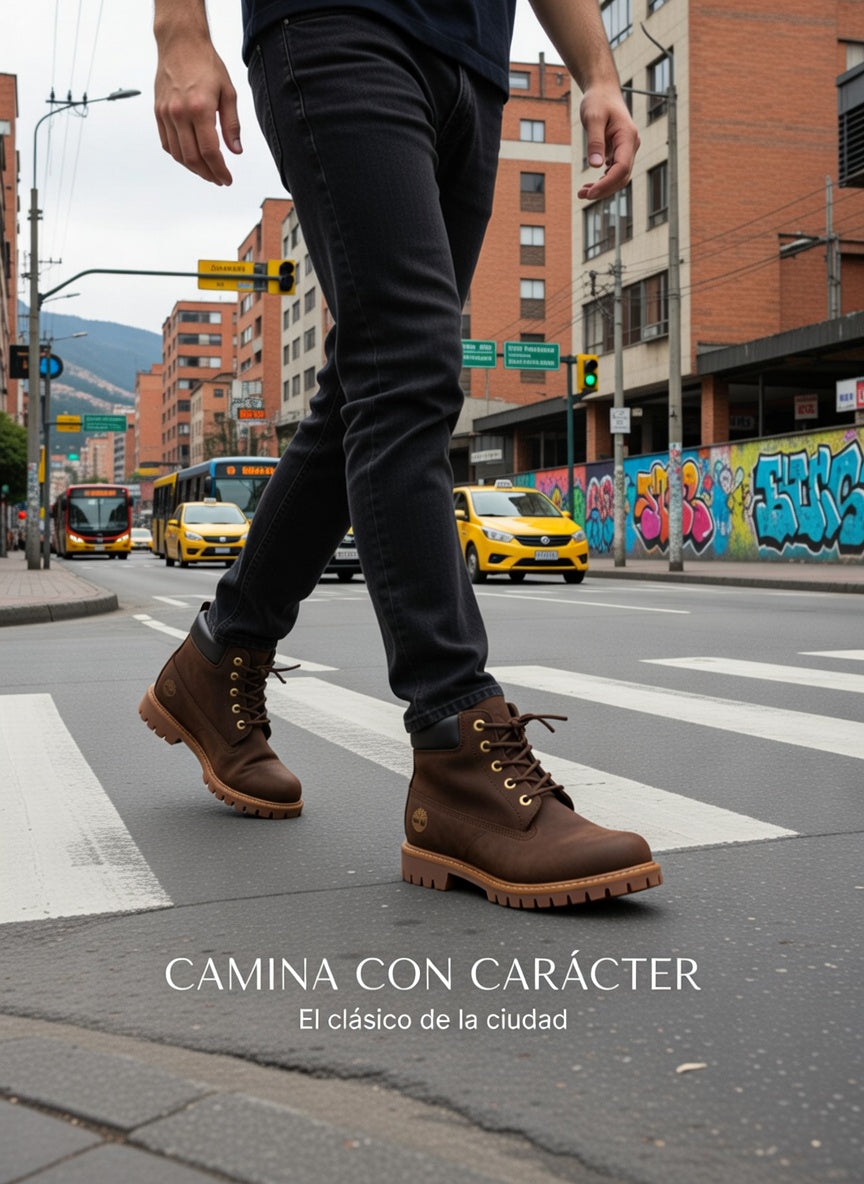 BOTÍN TIMBERLAND CLASICA CUERO GENUINO