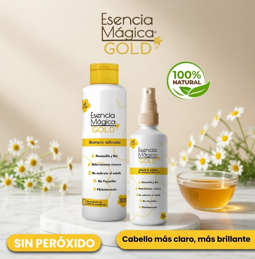 Kit Gold Esencia Aclaradora Kids